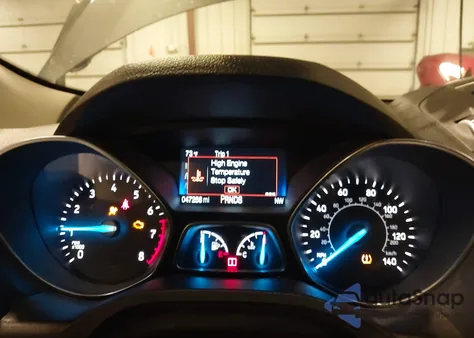 2018 Ford Escape Se z USA, uszkodzony, nr VIN 1FMCU9GD0JUC07573